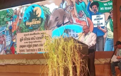 RRF Executive Director Speaks at 3rd Nyeleni Global Forum in Sri Lanka